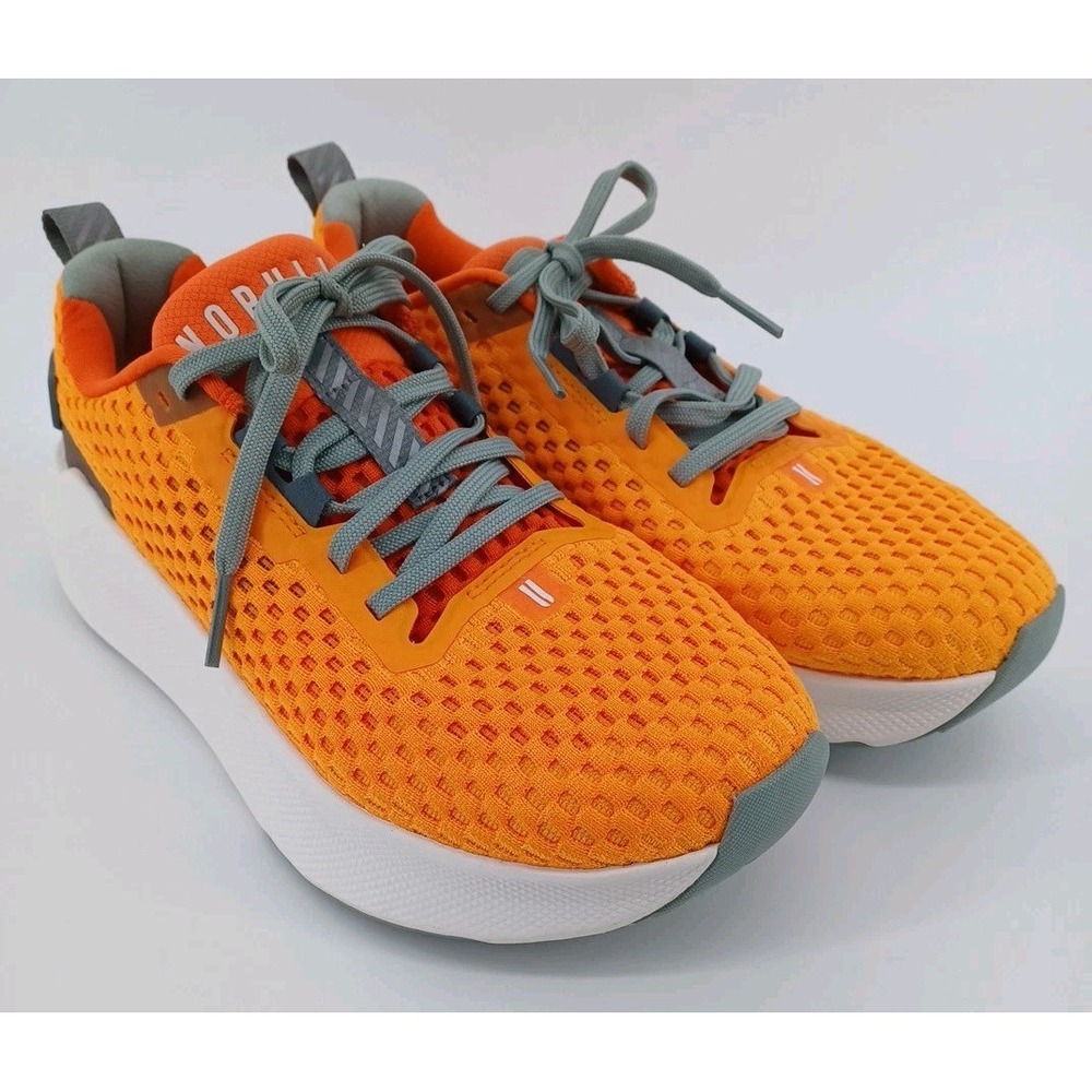 No Bull Mens 9/ Womens 10.5 Orange  Journey 2 Comfort First Daily Running Shoe